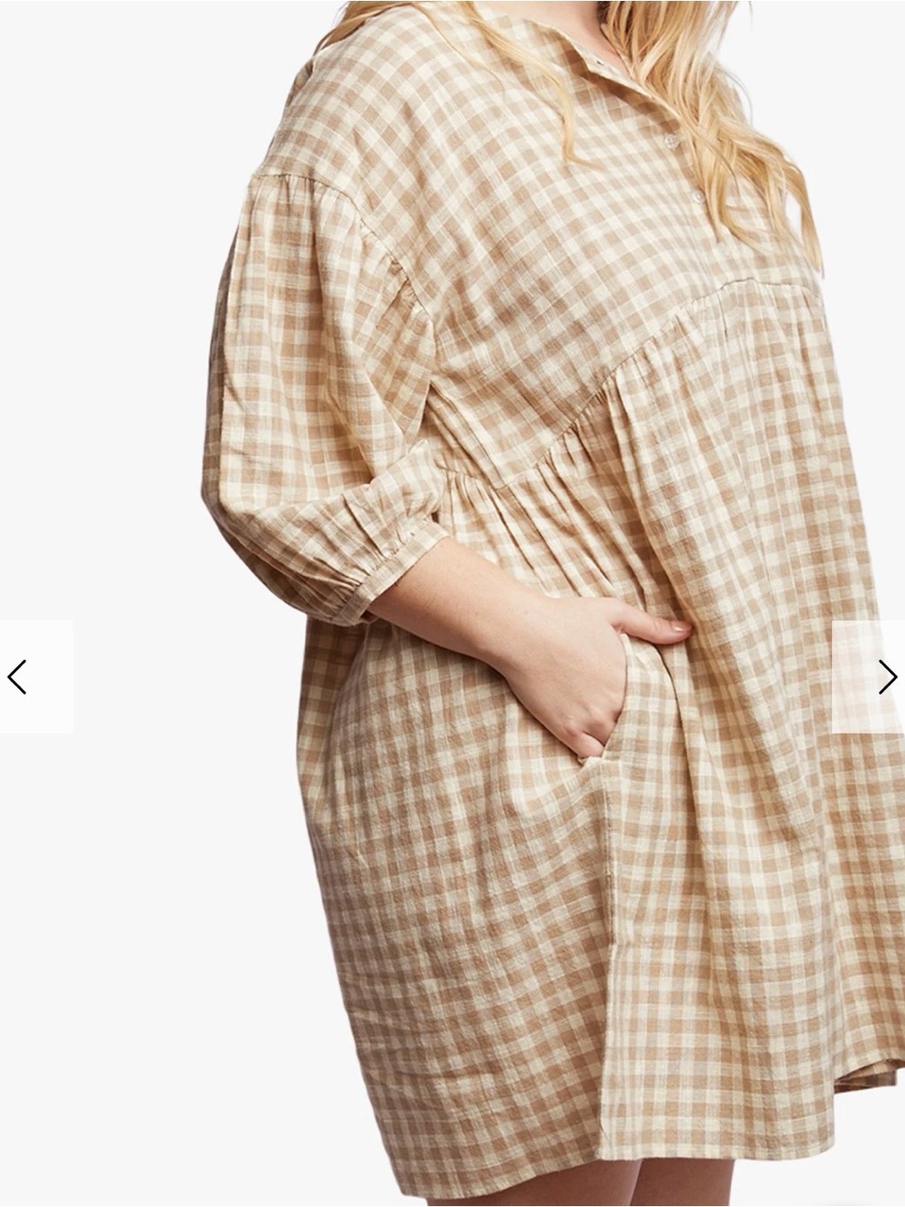 ABLE Nico Swing Dress 100% Cotton Large - Picture 5 of 9